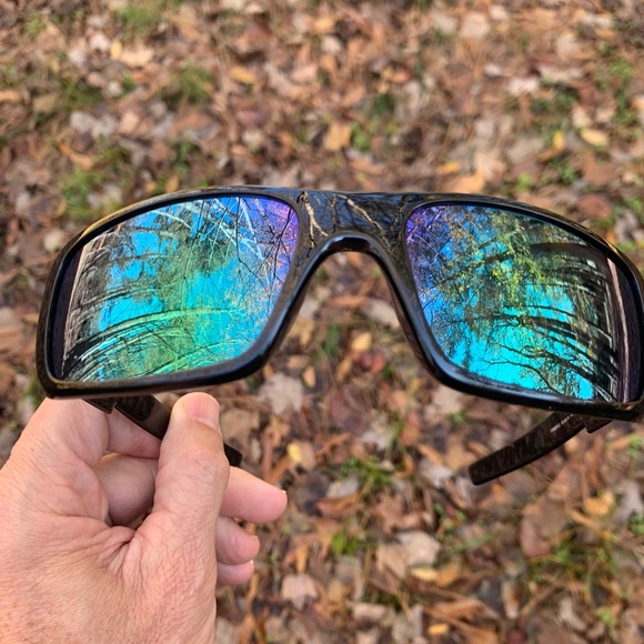 SOLD! OAKLEY SUNGLASSES for men black with green jade lenses BRAND NEW IN BOX! - Picture 8 of 13